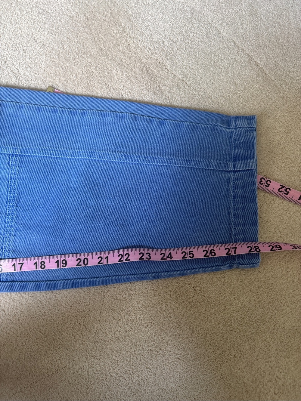 NEW Alex Mill Phoebe Pant in Recycled Denim French Blue 29 - Picture 10 of 10